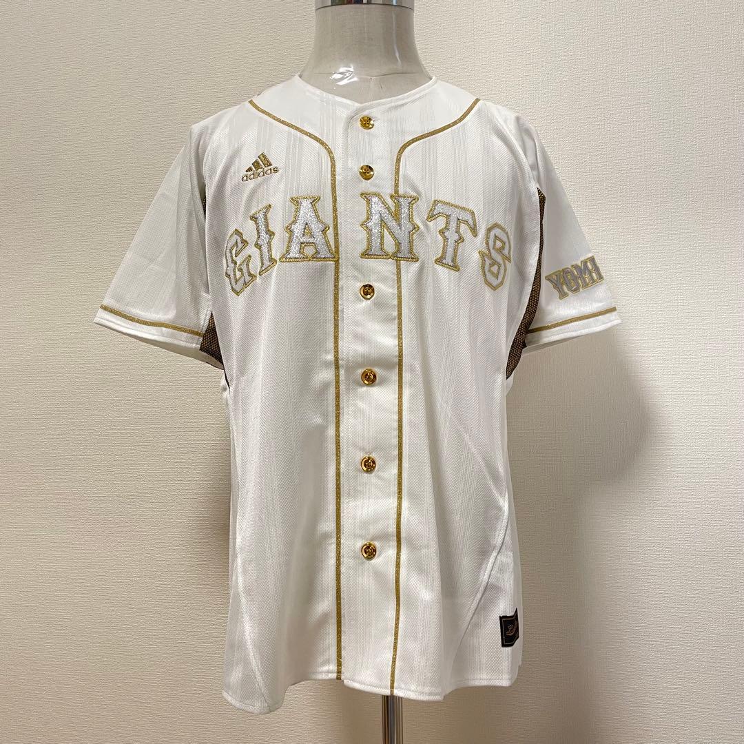 タグ付き　巨人　ユニフォーム　ゴールド　アディダス　リミテッドエディション　XL