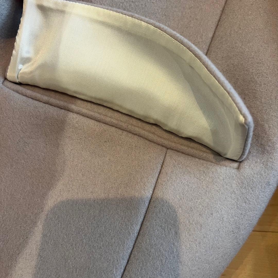 mm6 MM6 ダブルブレスト ロングコート 36 グレー アウター - メルカリ