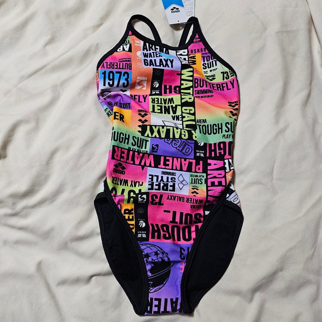 新品、未使用‼️アリーナ　タフスーツ　練習用水着 2着