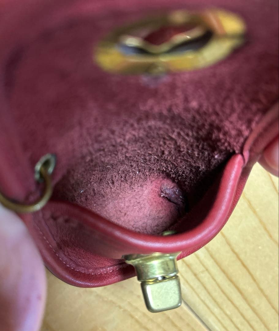 【希少！！】最終価格オールドコーチ ターンロック キーホルダー　ケース