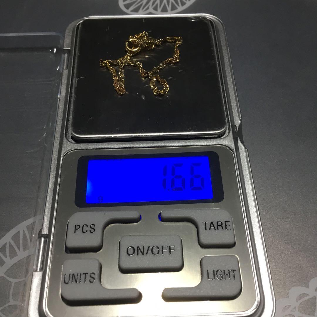 k18ゴールド ブレスレット ロブスタークラスプ 1、66g