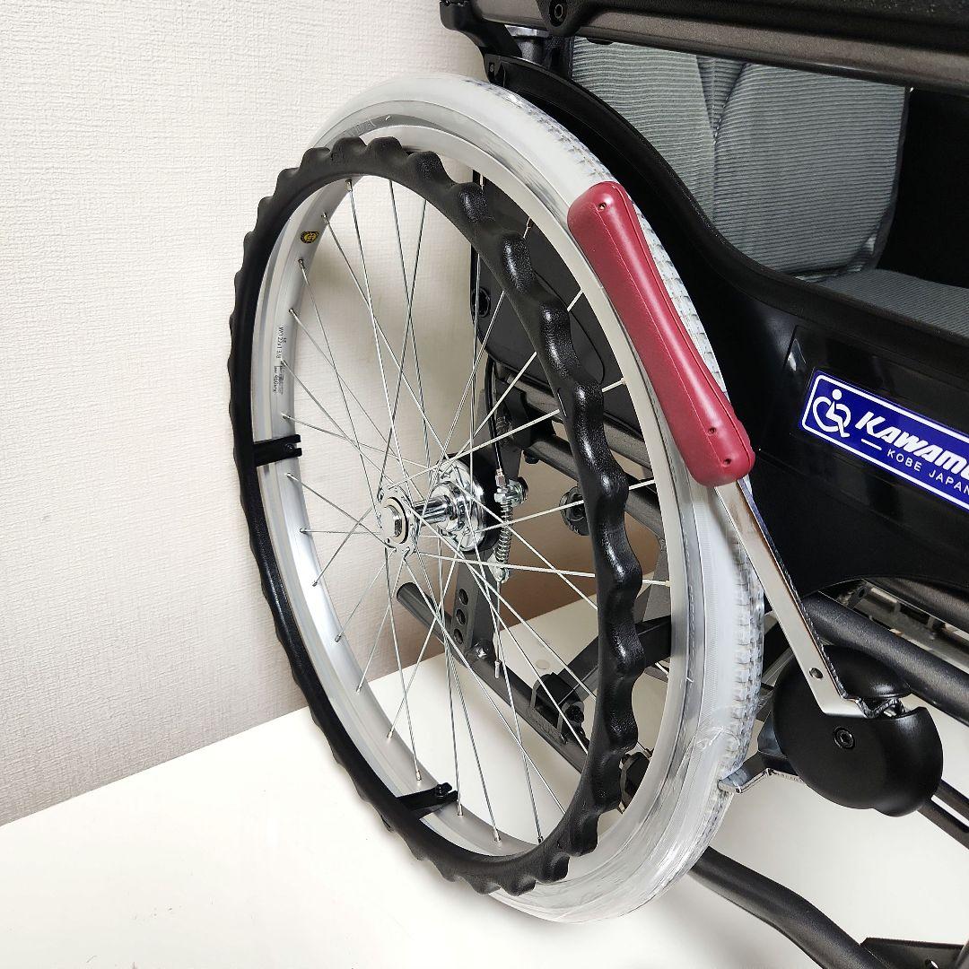 カワムラサイクル　自走用　ノーパンクタイヤ　車椅子　KMD-A22-40