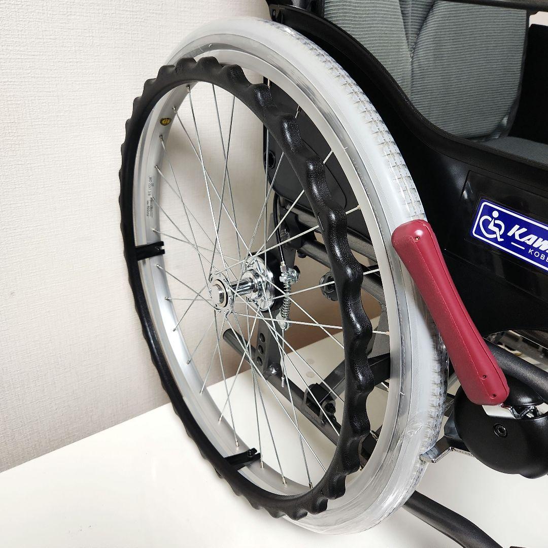 カワムラサイクル　自走用　ノーパンクタイヤ　車椅子　KMD-A22-40