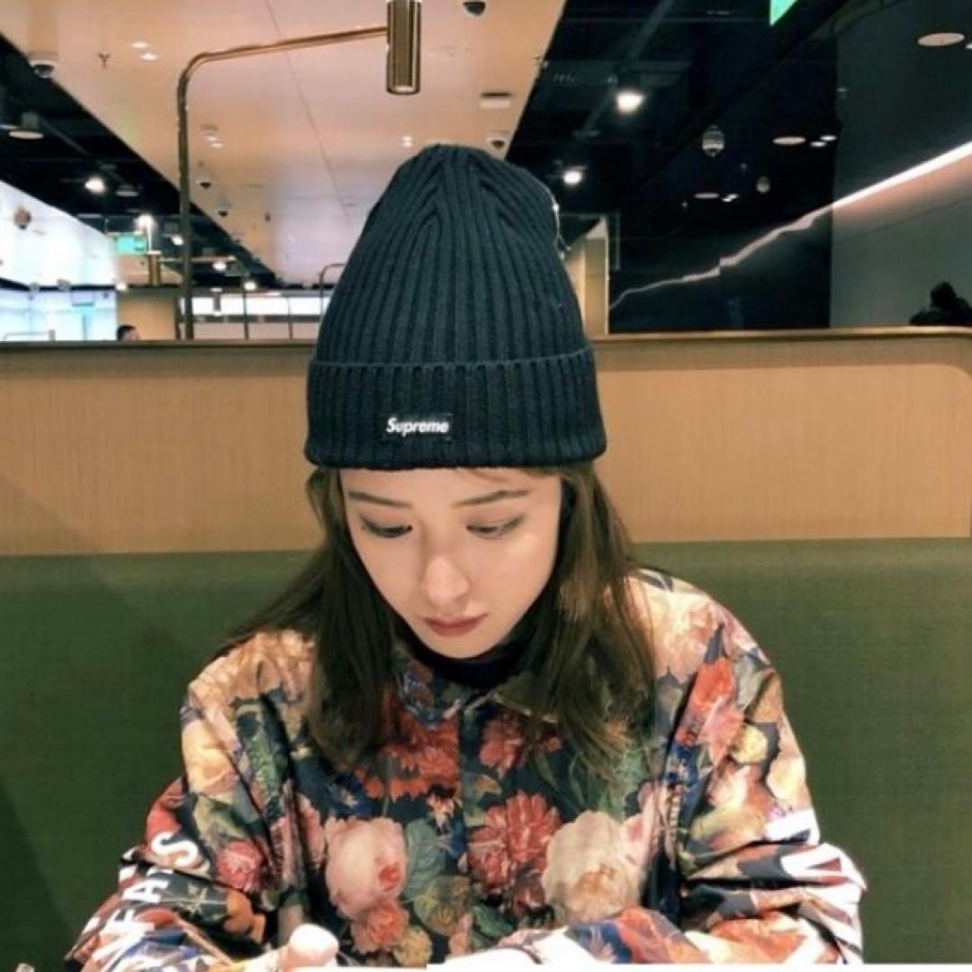 【極美品】 Supreme 25SS Overdyed Beanie 黒