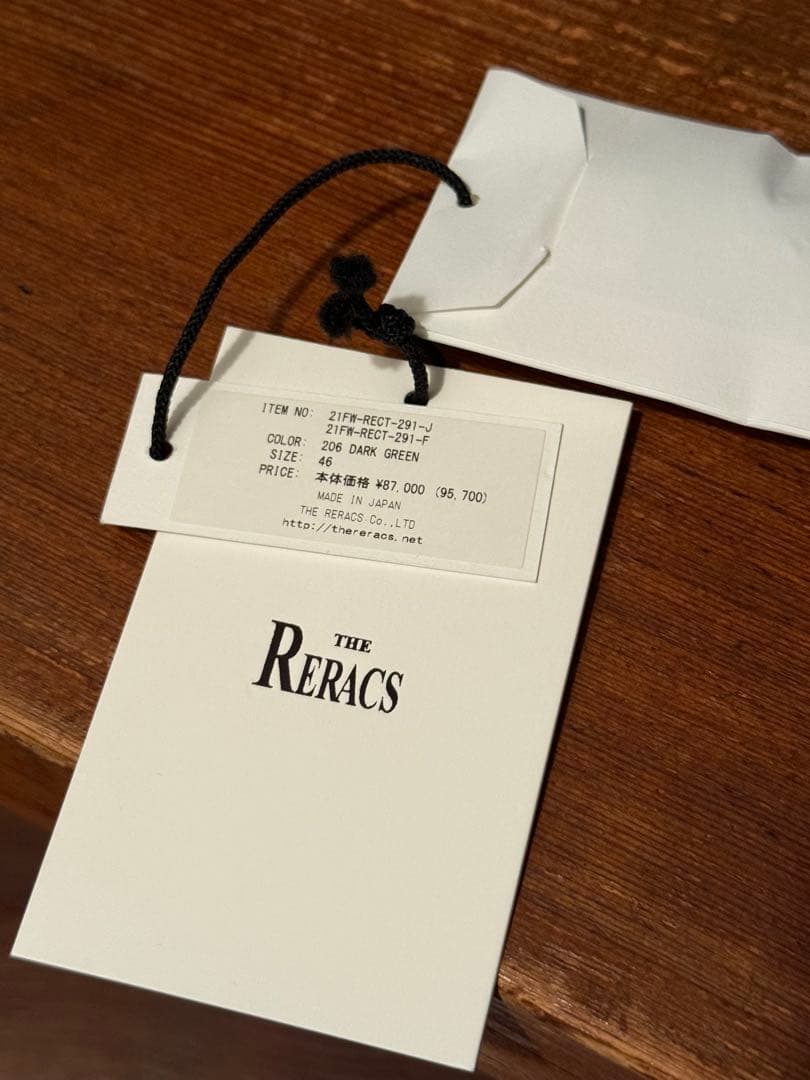 ジャケット・アウター THE RERACS 21AW BAL COLLAR COAT 46