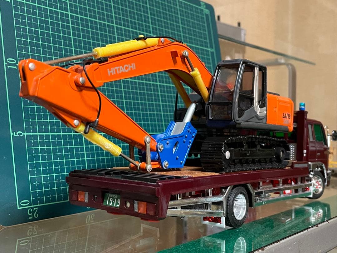 HITACHI ZAXIS 200 自作アイヨン付