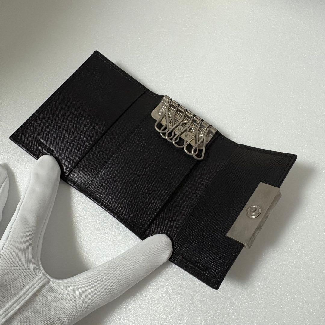 小物 10s prada archive leather key&card case