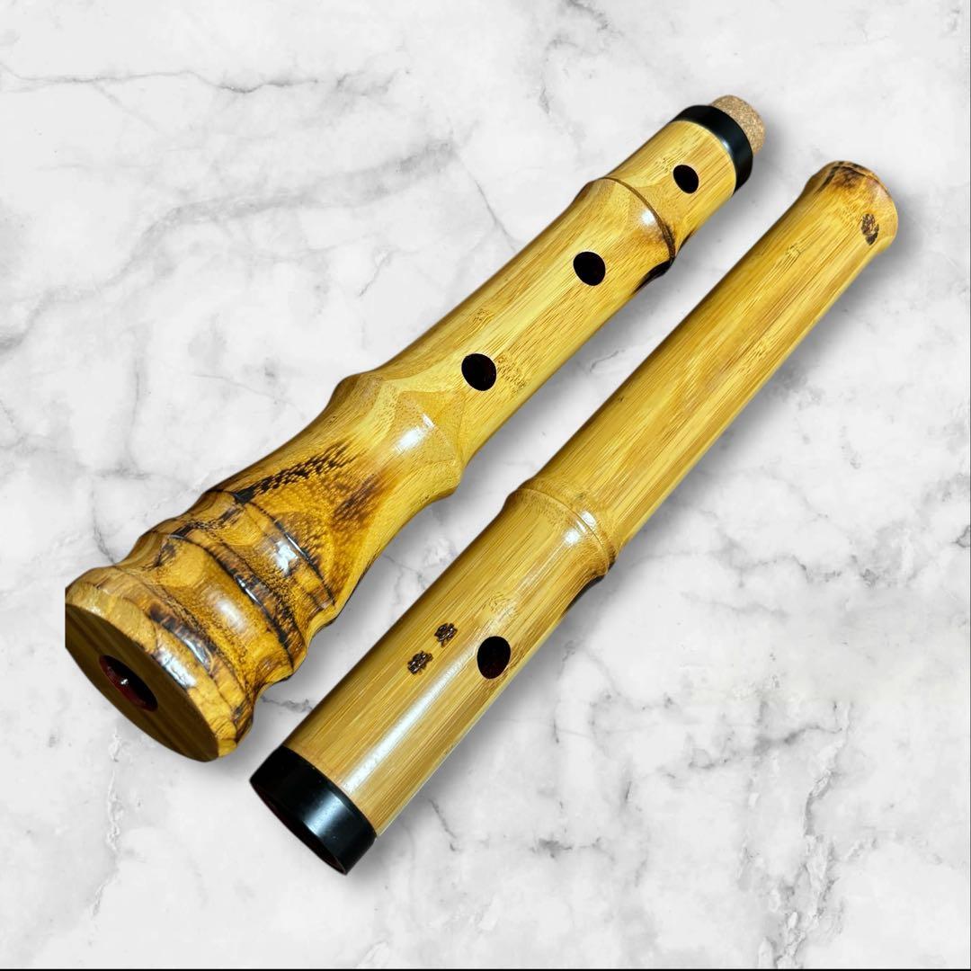 【美品】琴古流　胡蝶　尺八完全調律管　(株）ワダ楽器