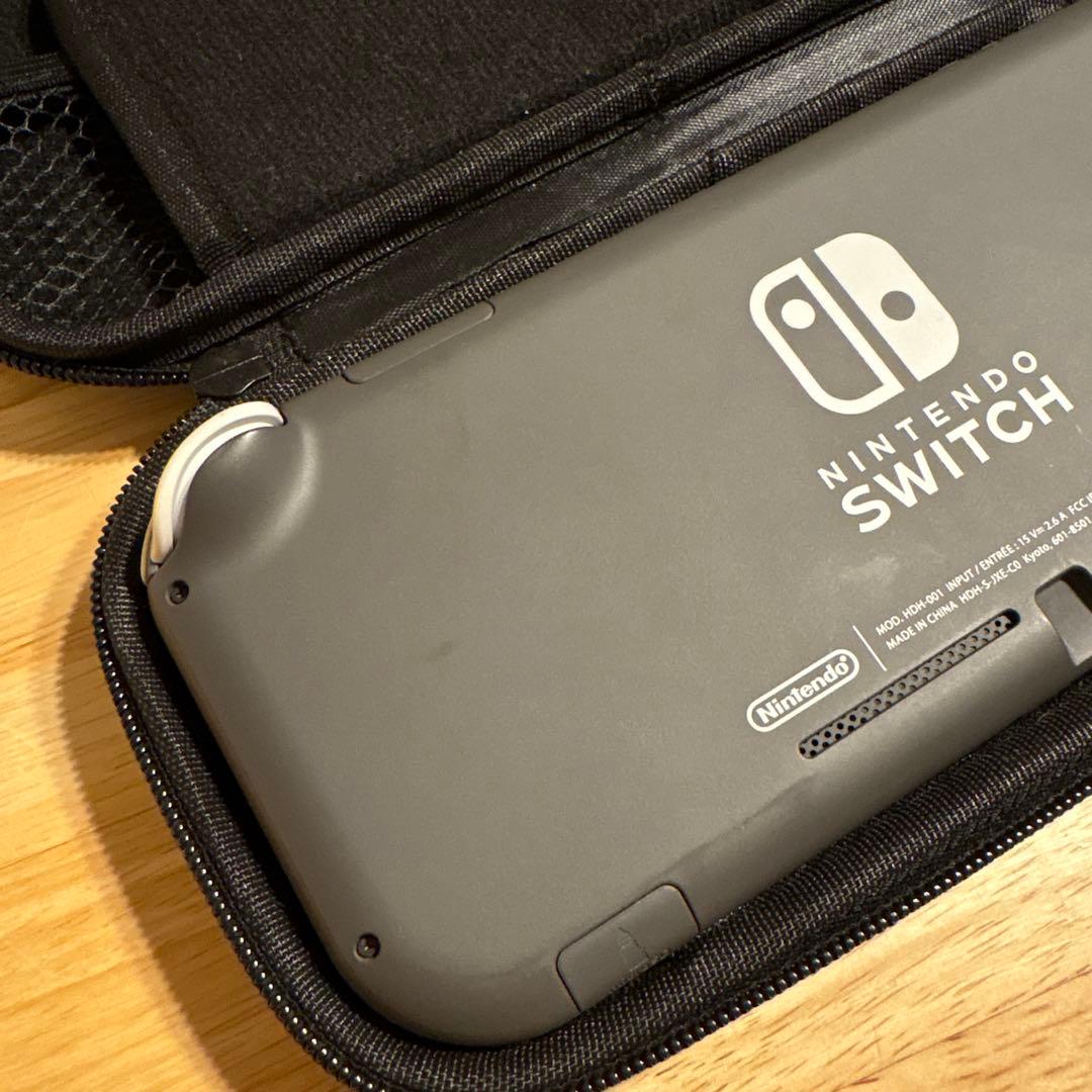 Nintendo Switch Lite グレー 本体 ACアダプター　付き