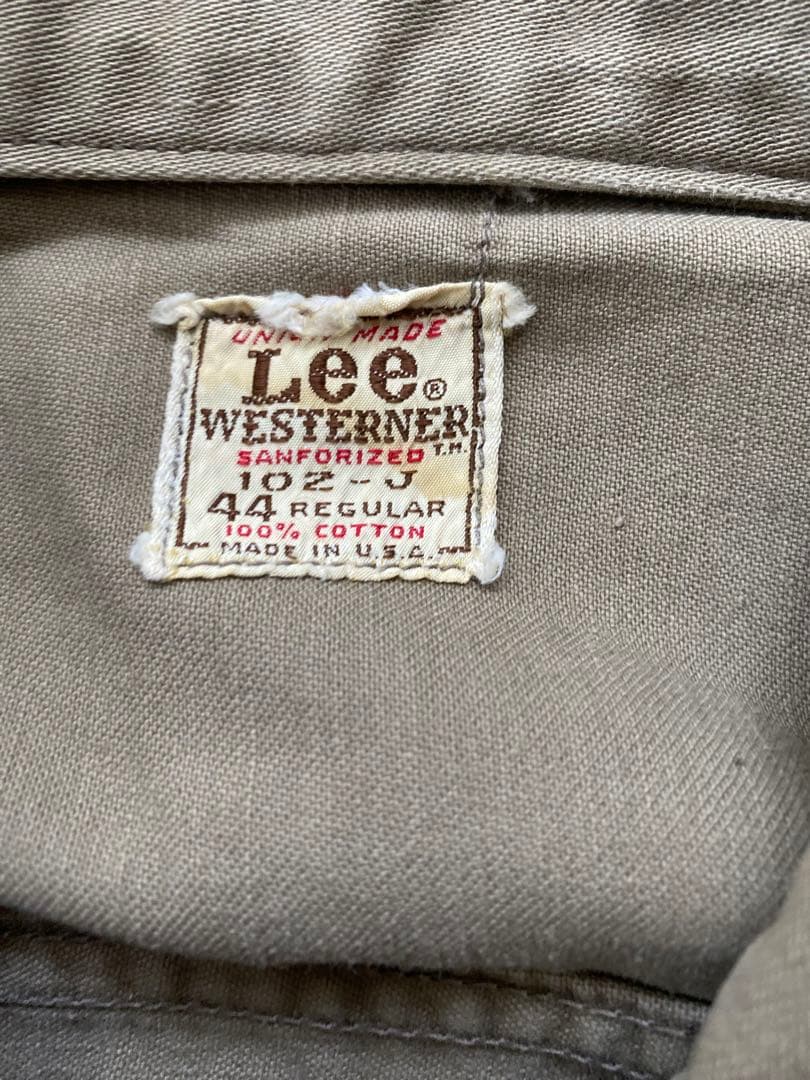 極上Special Lee westerner 60s big size モカ