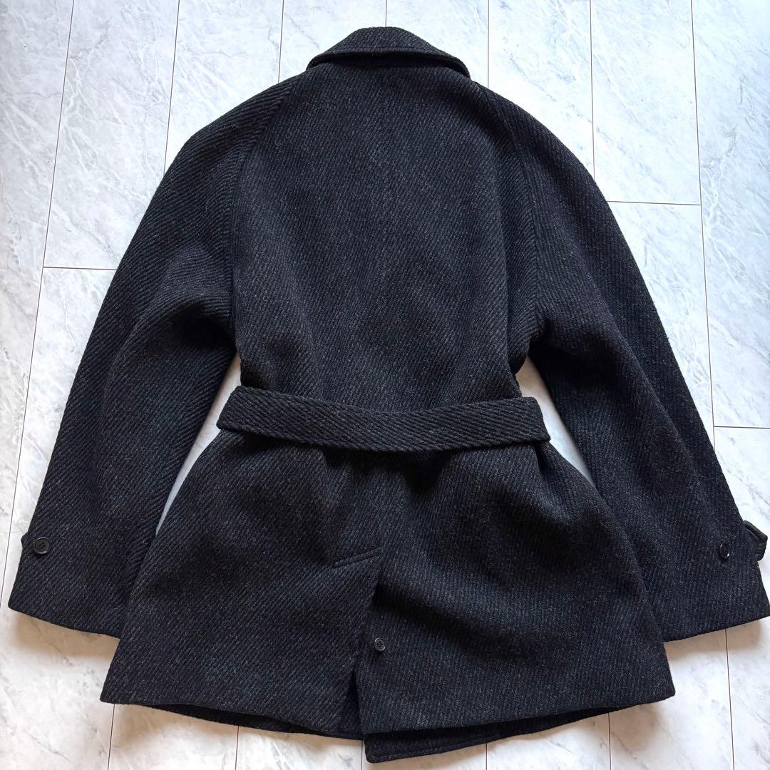 Paul Smith／ポールスミス ウールコート ベルト ブラック 2way-通販専門店