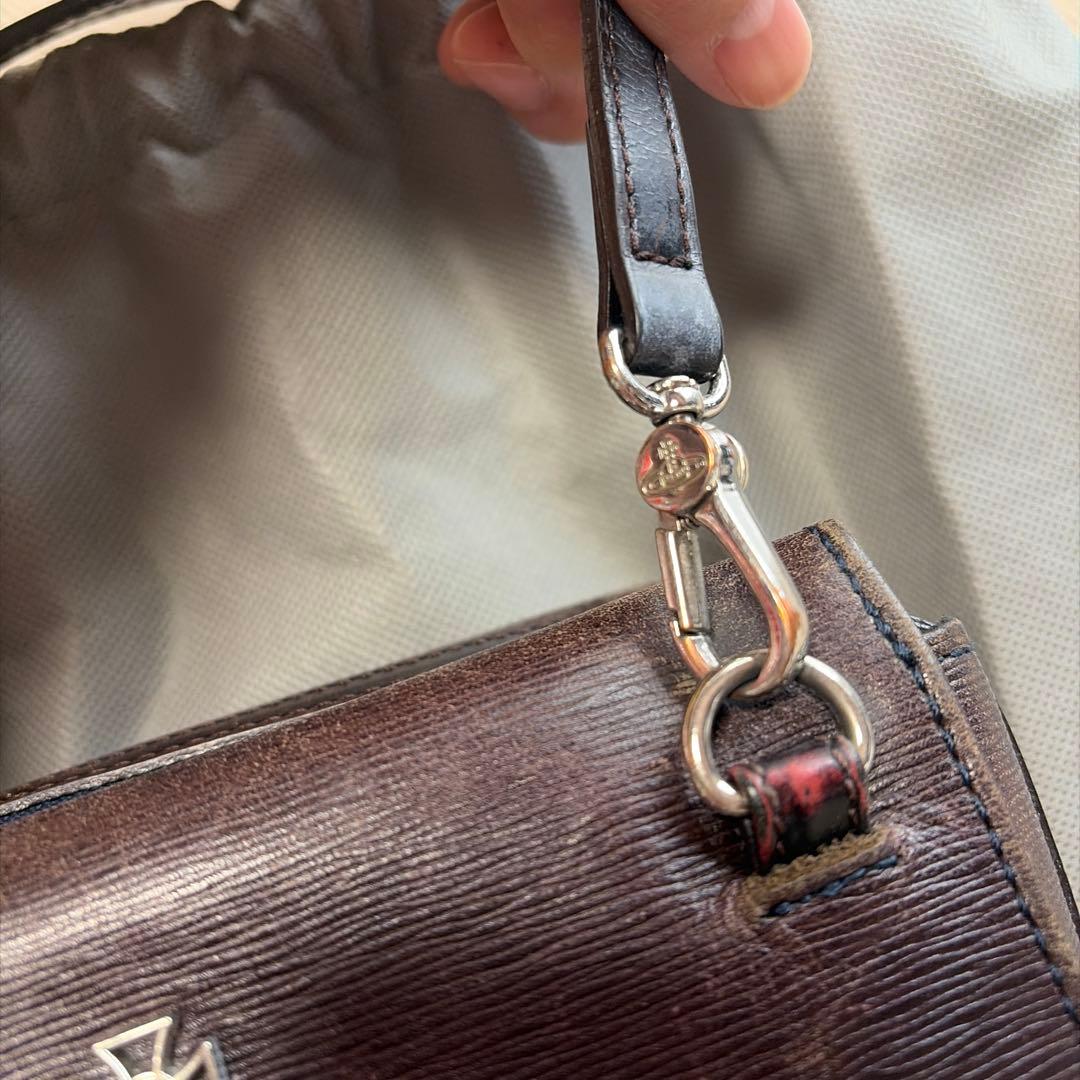 Vivienne Westwood レザー ショルダーバッグ カメラバッグ
