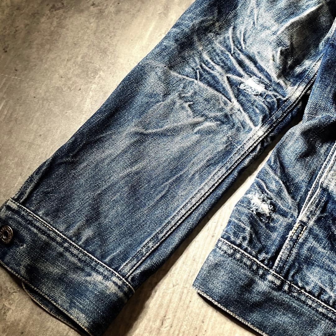 ジャケット・アウター archive diesel leopard denim jacket y2k