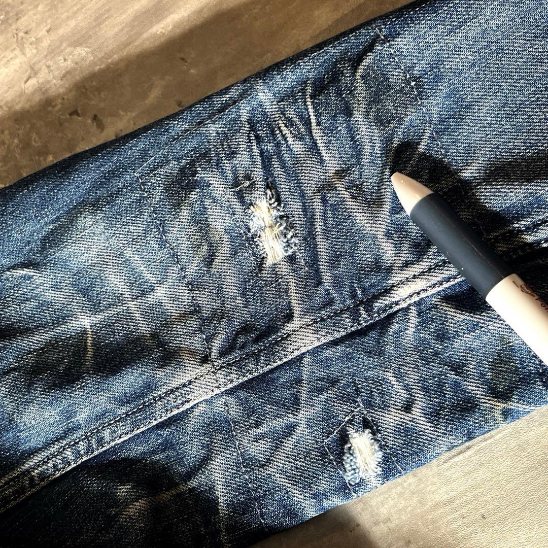 ジャケット・アウター archive diesel leopard denim jacket y2k