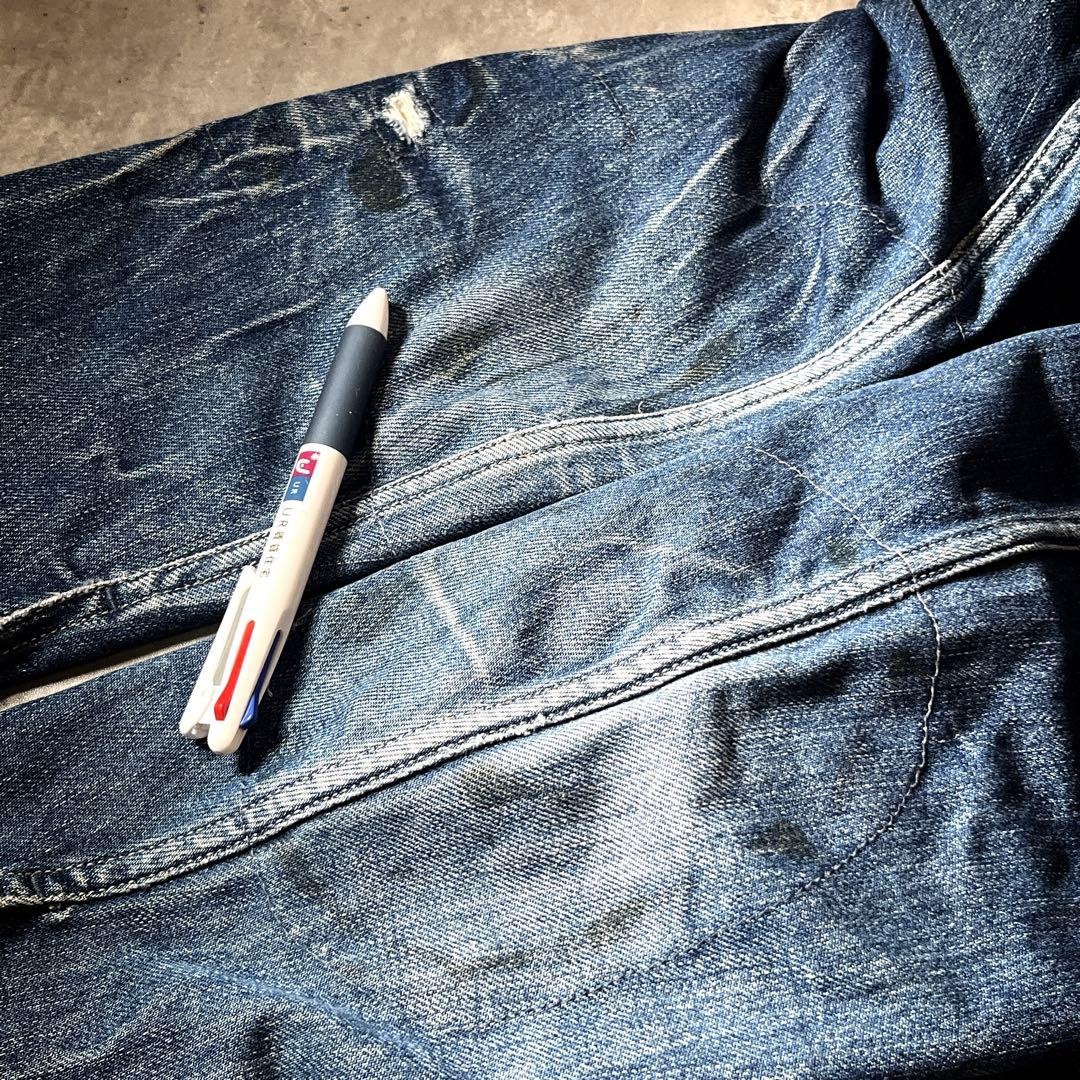 ジャケット・アウター archive diesel leopard denim jacket y2k