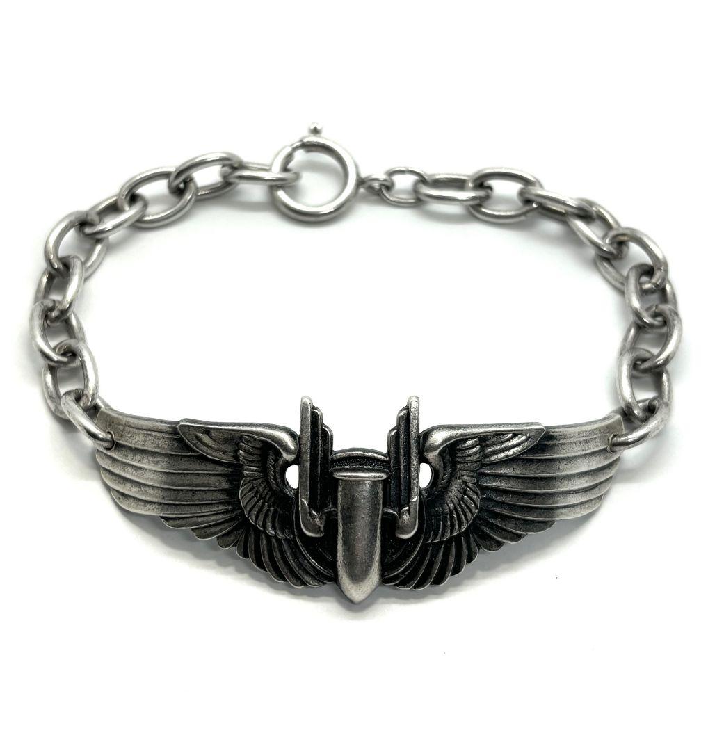 に*お様 1942's☆ アメリカ陸軍航空軍 ☆Gunner Bracelet☆ - メルカリ