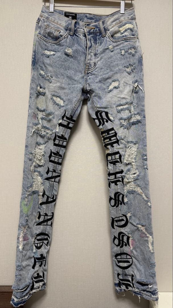 LOSTSHDWS AYIN ダメージデニム ロストシャドウ デニム