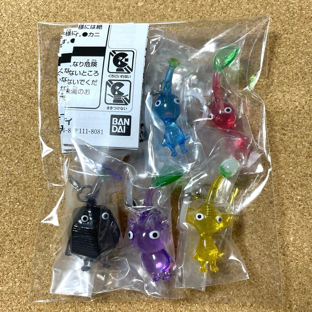 ピクミン めじるしアクセサリー 5種 新品内袋未開封 ガチャ《メルカリ
