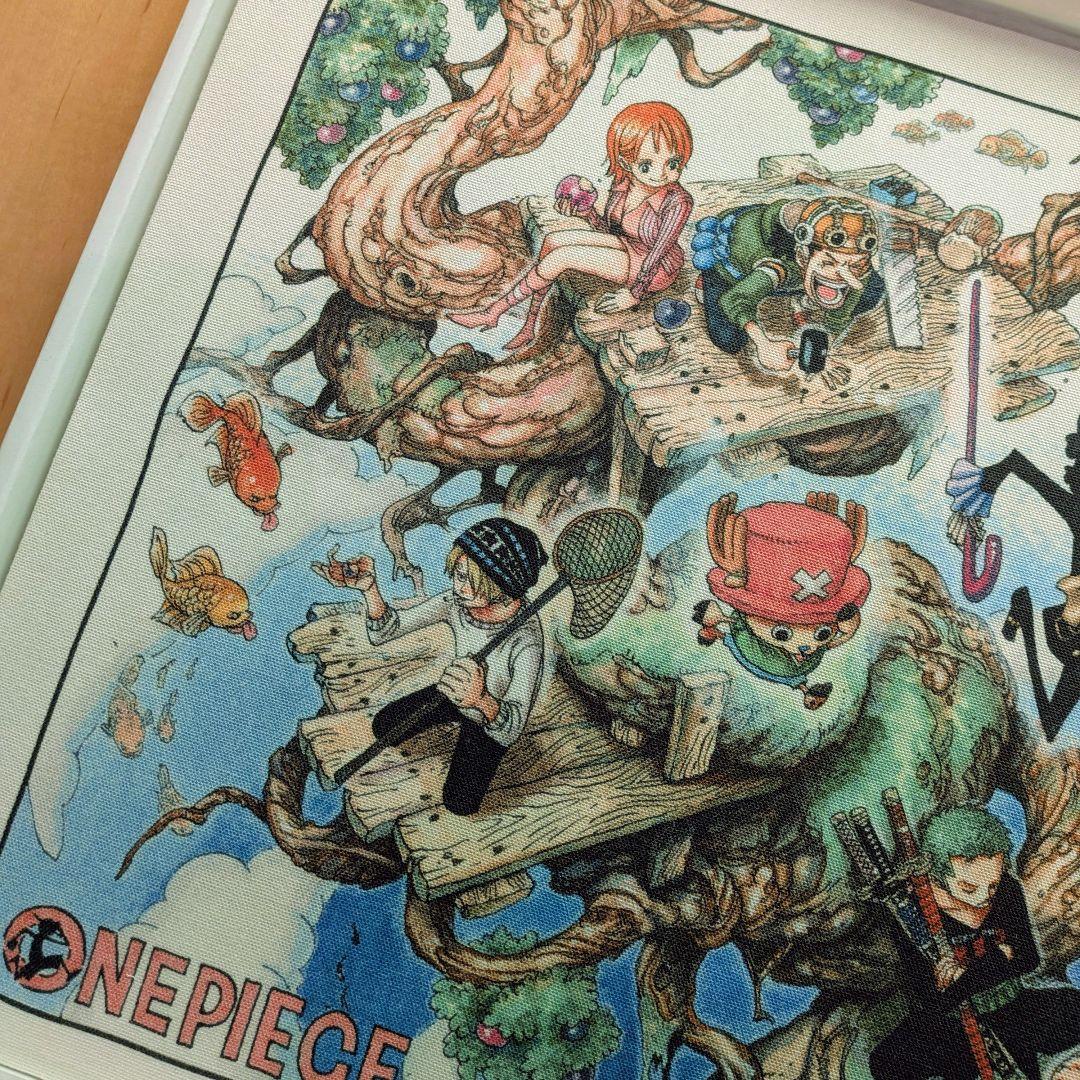 ONE PIECE 尾田栄一郎 原画 ファブリックパネル 2012