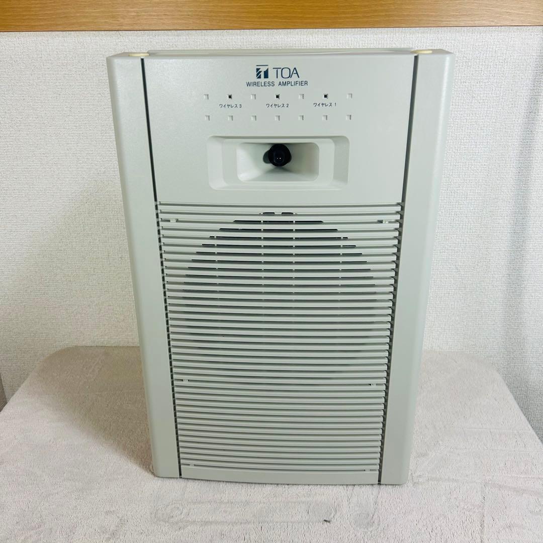 【再生OK 美品】TOA ワイヤレスアンプ　WA-1712CD 有線マイク 廃盤