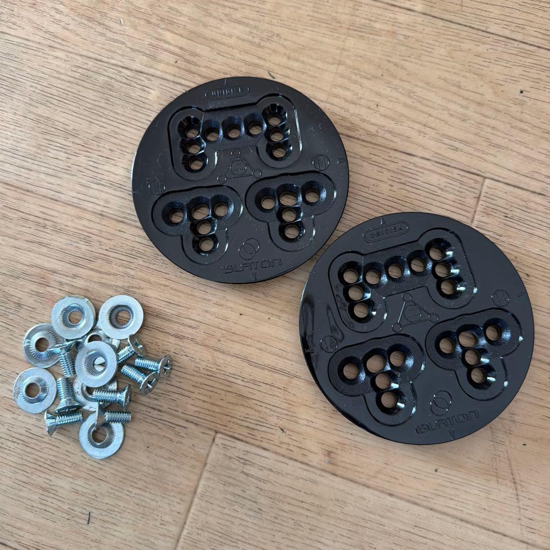 3D、4×4対応！ BURTON 旧丸ディスク ビンディング M's M サイズ