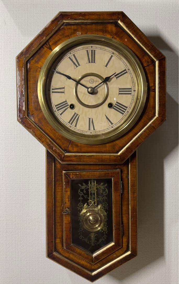 掛時計古時計アンティーク掛時計振り子時計ゼンマイ時計精工舎