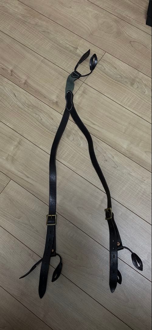 vasco レザーサスペンダー