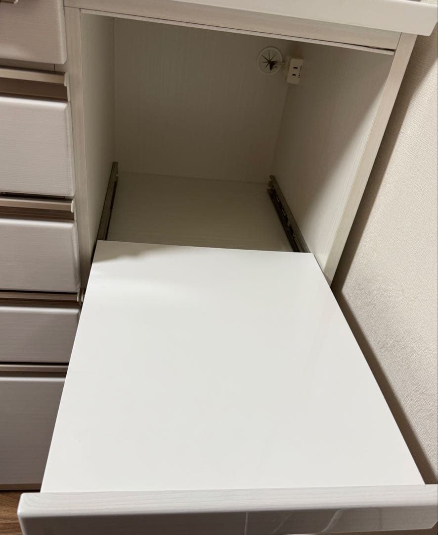 値引き】ホワイト 大型キッチン収納 ダイニングボード 120 かねたや家具