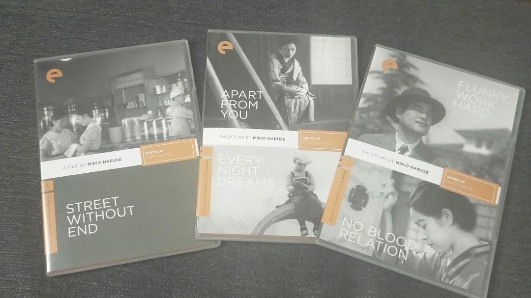 成瀬巳喜男監督のサイレントbox 北米版