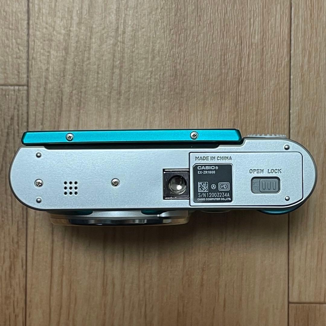 CASIO カシオ デジタルカメラ EX-ZR1800 BE ブルー