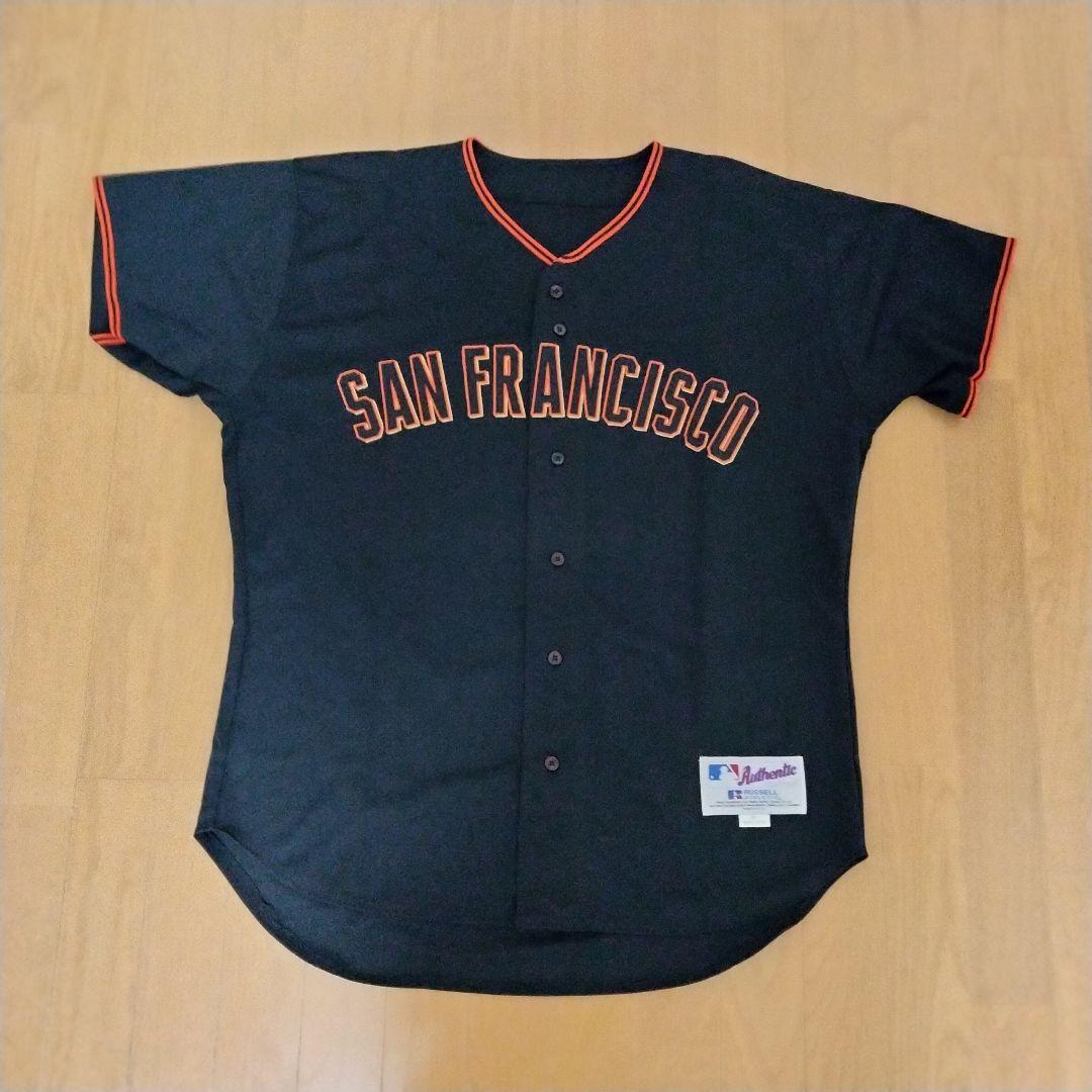 最終)2002年 バリーボンズ 実使用ジャージ 証明書 首位打者獲得シーズン着用