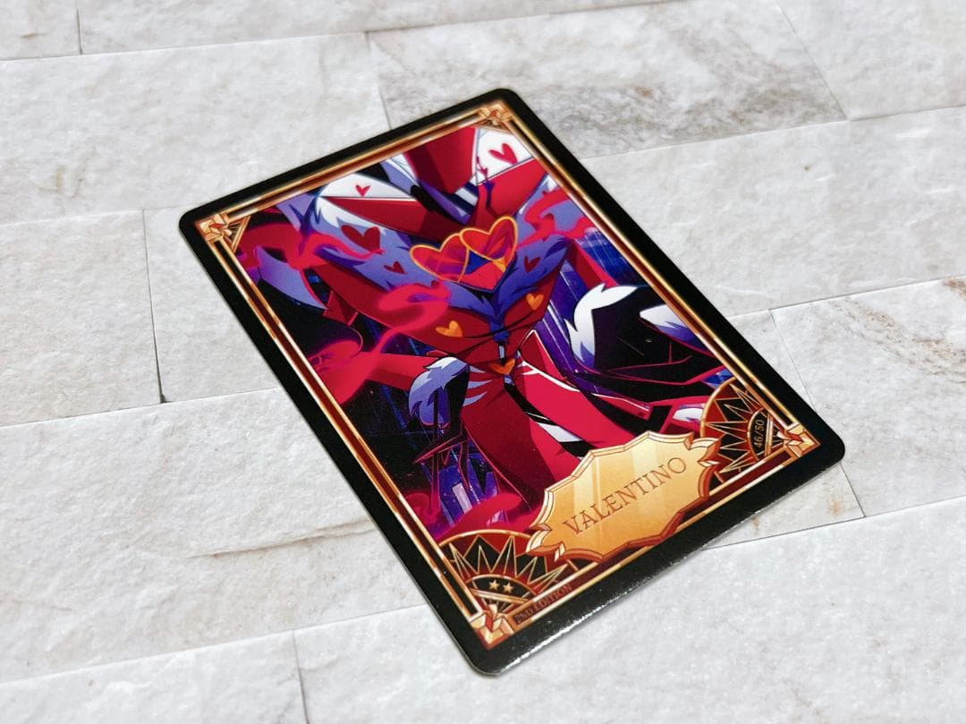 ハズビンホテル トレカ【Vees ヴォックス ヴァレンティノ ヴェルベット