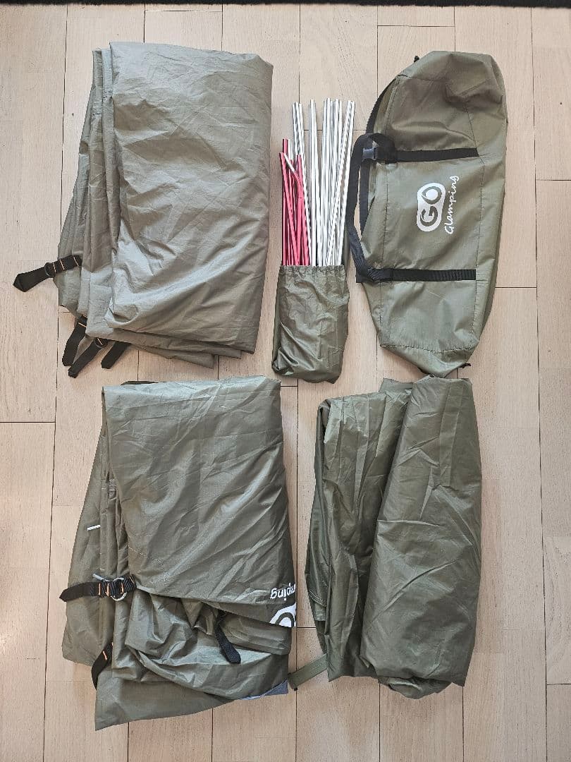 【絶版品】GoGlamping STARRY ツーリングドームテント（一部新品）