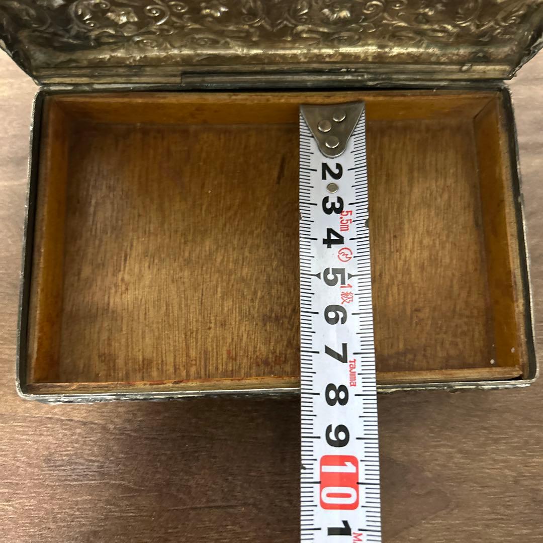 vintage Hazorfim銀製ボックス