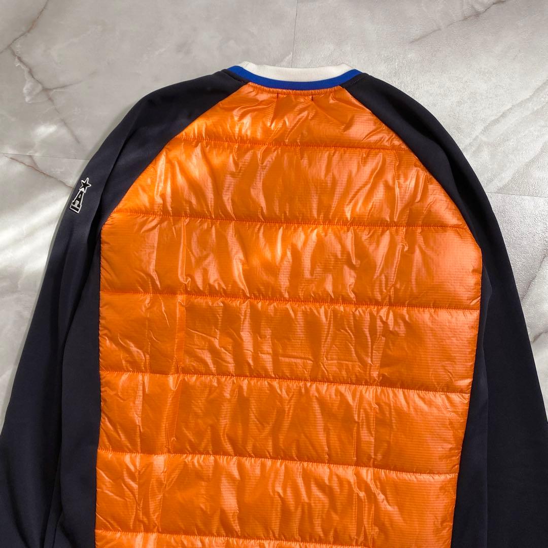A17670 極美品 アルチヴィオ 24AW 中綿切り替えプルオーバー 橙 48