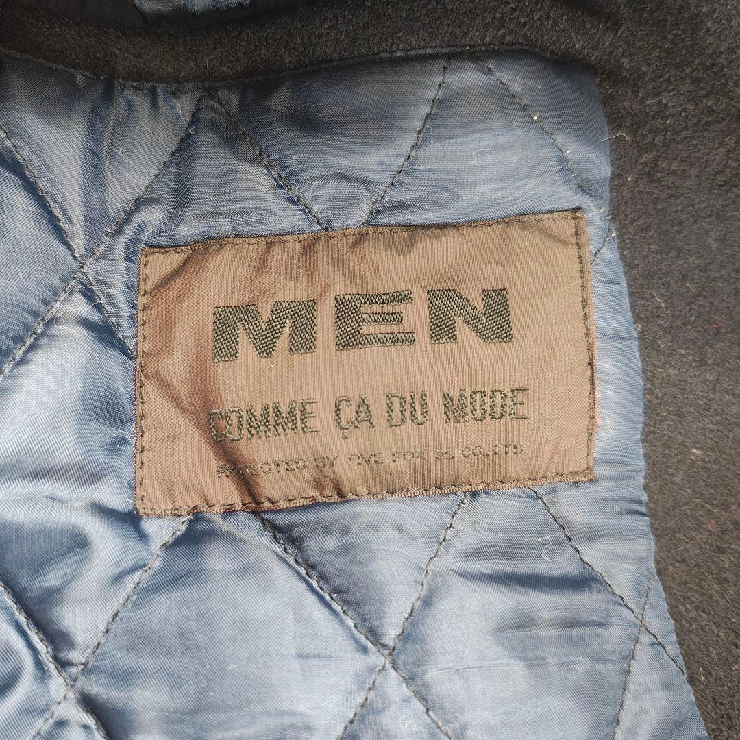 COMME CA DU MODE 本革 80s ヴィンテージ スタジャン　濃紺