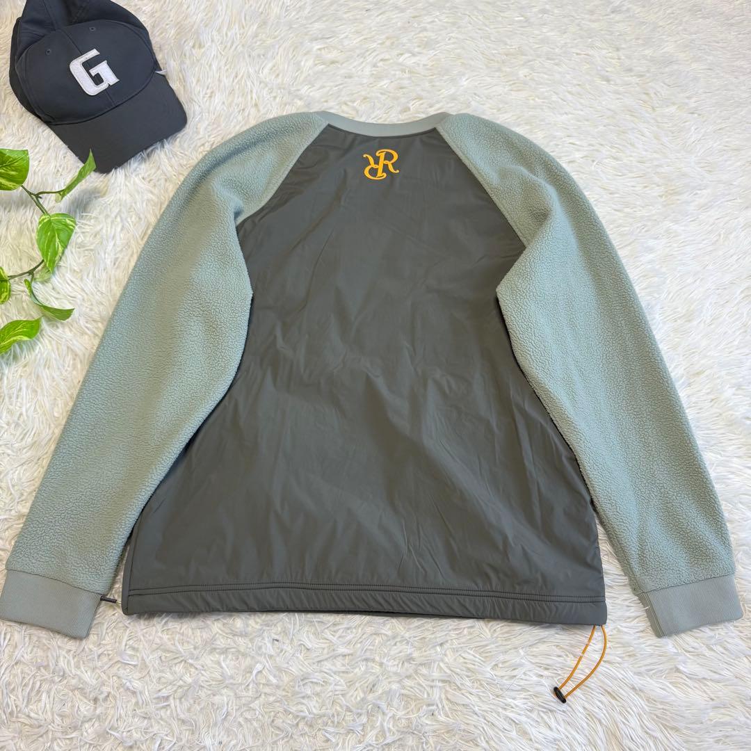 レザレクション】美品 スニード ボア Lサイズ メンズ ビックロゴ