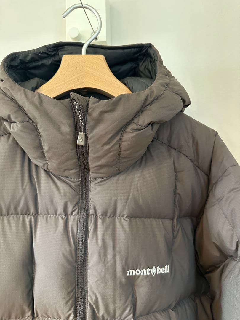 【希少カラー】montbell ネージュダウンパーカ　ブラウン