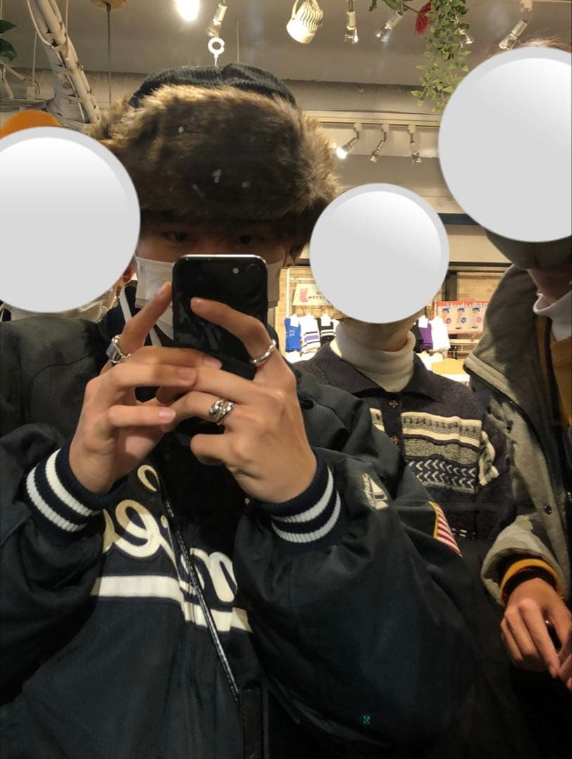 qsssyさん着用　New York Yankees スタジアムジャケット