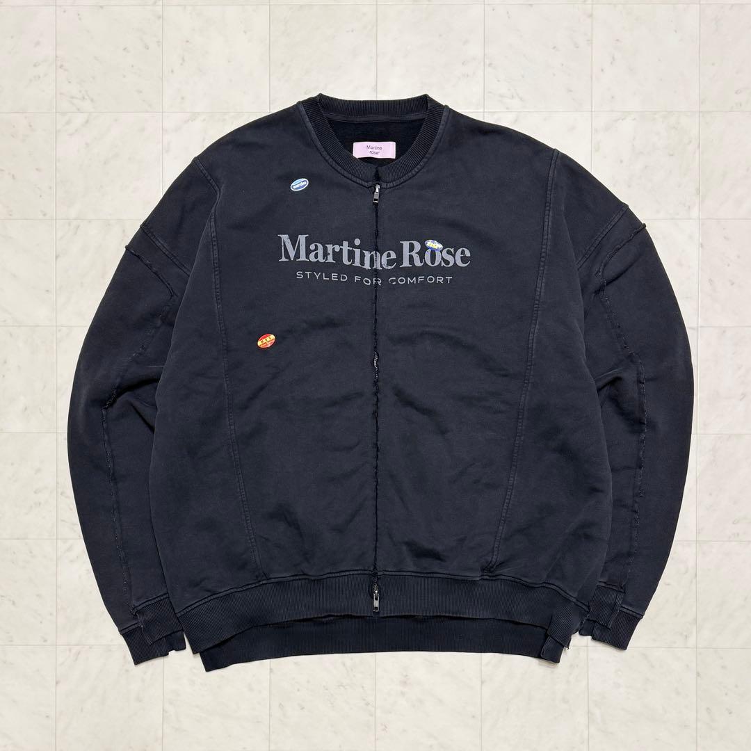 こ*け様 【美品】 Martine Rose ZIP UP CREW スウェット