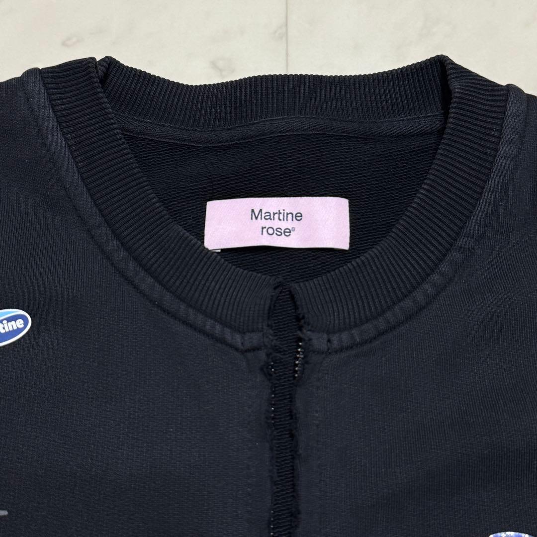 こ*け様 【美品】 Martine Rose ZIP UP CREW スウェット
