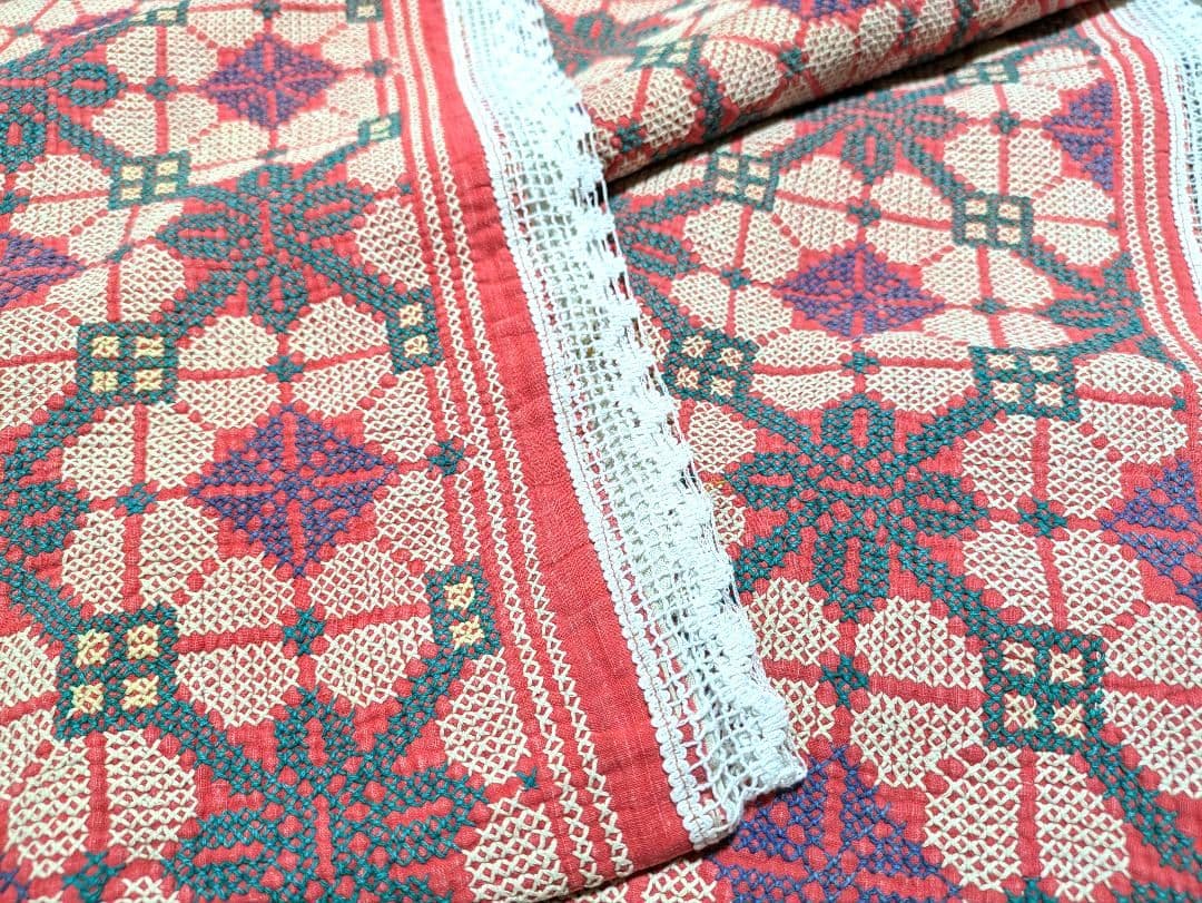 132 ラリーキルト / カンタキルト / ラグ / カバー / 希少 - メルカリ