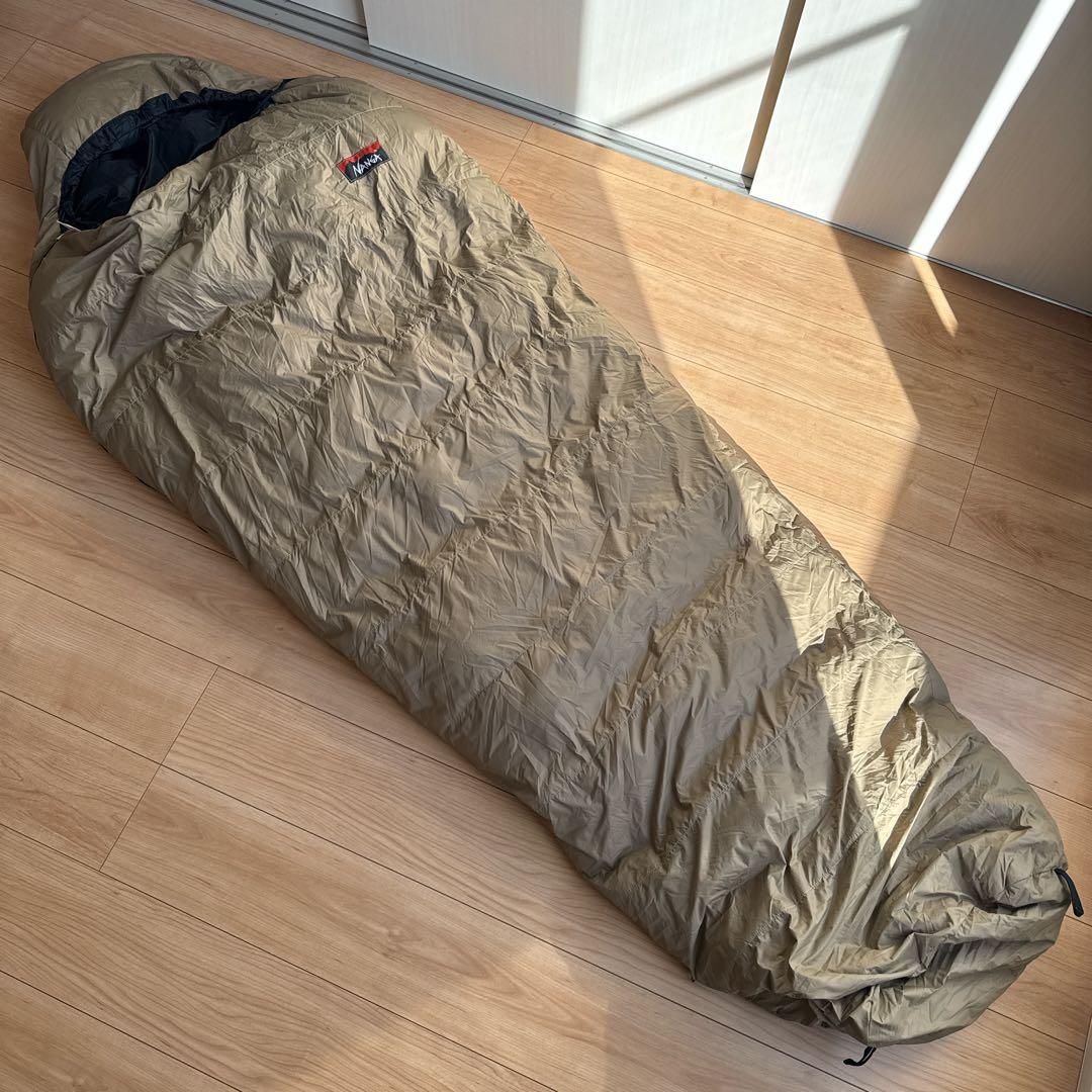 NANGA オーロラテックス 600DX ベージュ シュラフ 寝袋 ナンガ
