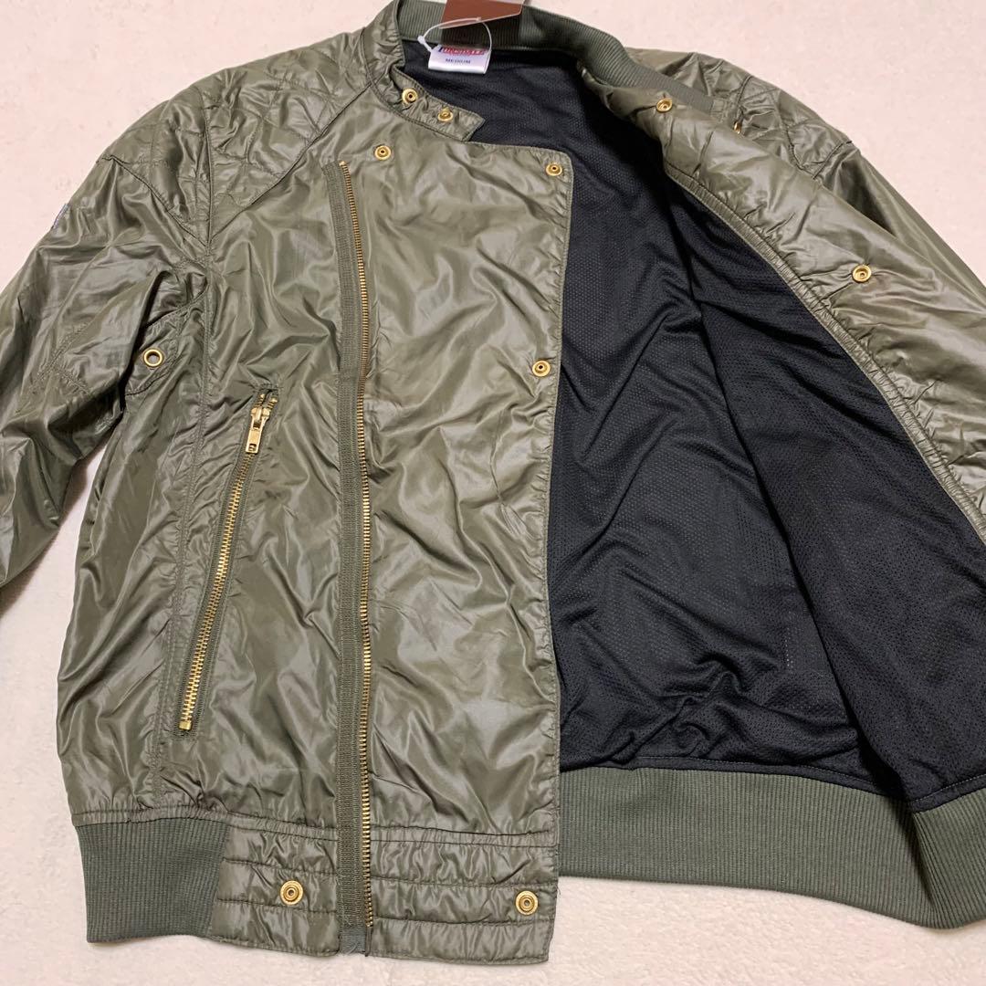 ひろ【Lonsdale】フライトジャケット　ライダース　ナイロンジャケット