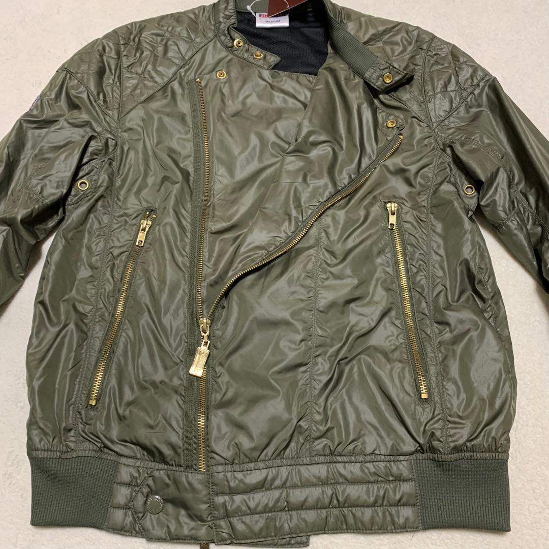 ひろ【Lonsdale】フライトジャケット　ライダース　ナイロンジャケット