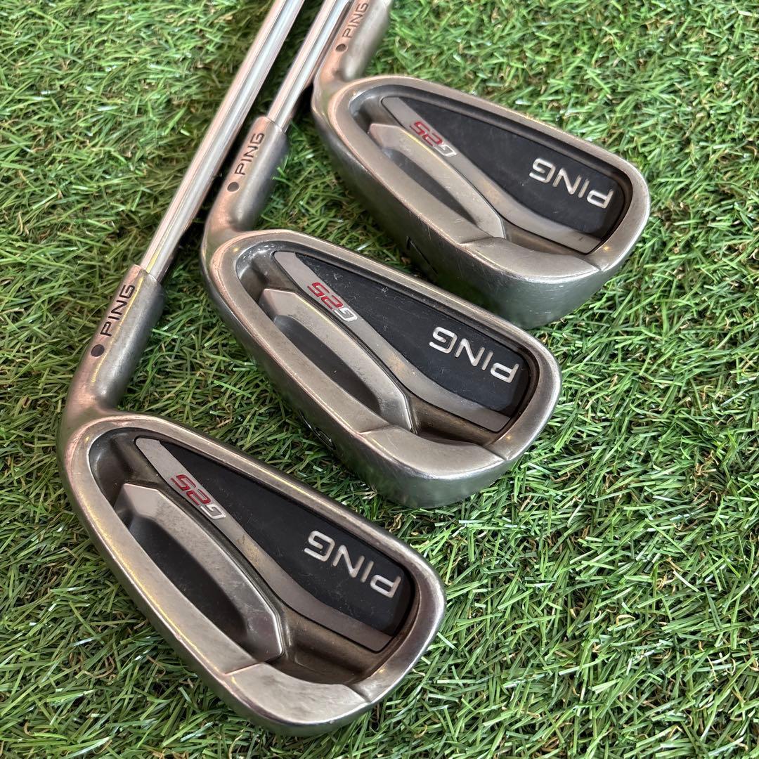 ‼️ピン G25 アイアン NS950 S 6本セット ブラックドット 名器‼️