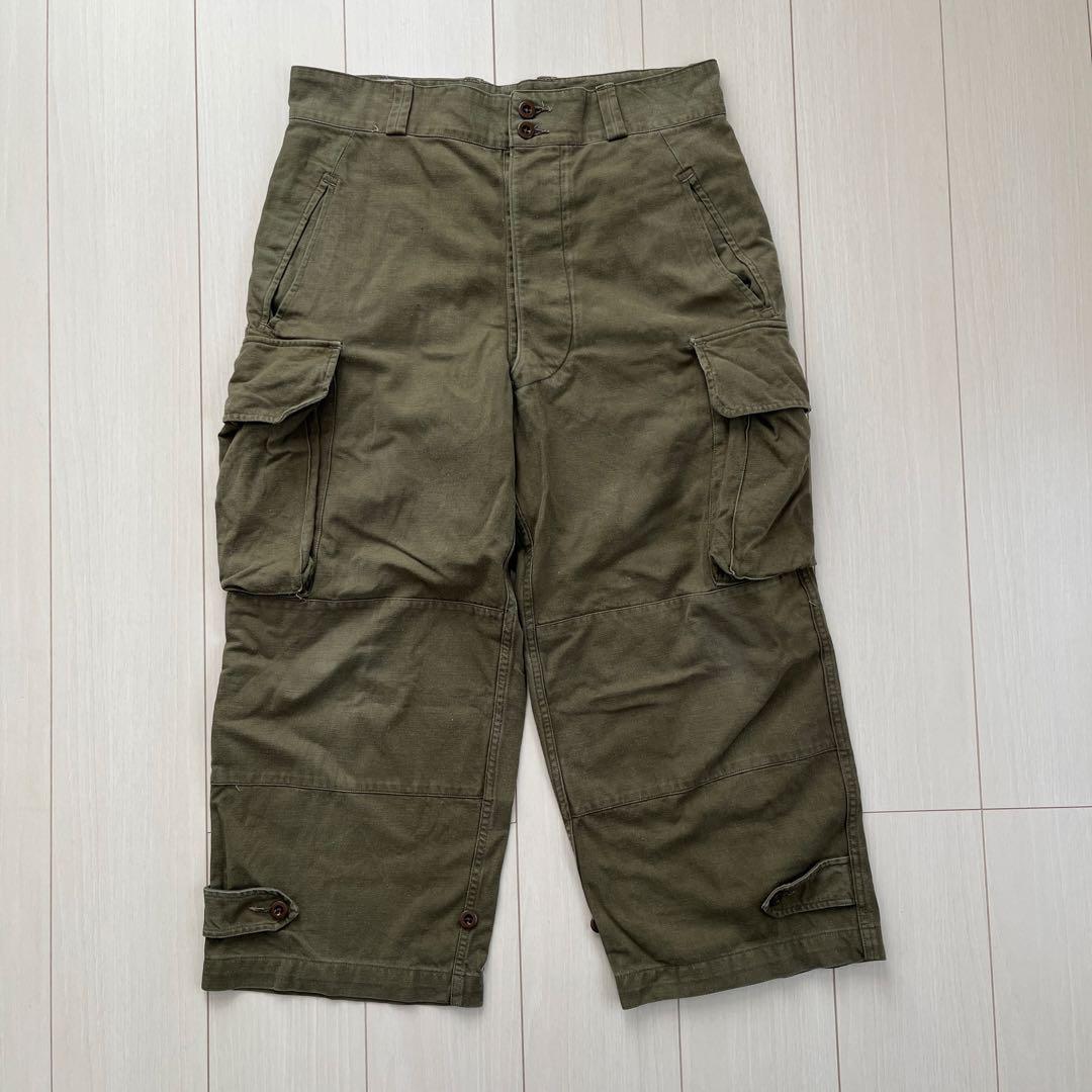 40's～50's French army M-47 cargo pants古着