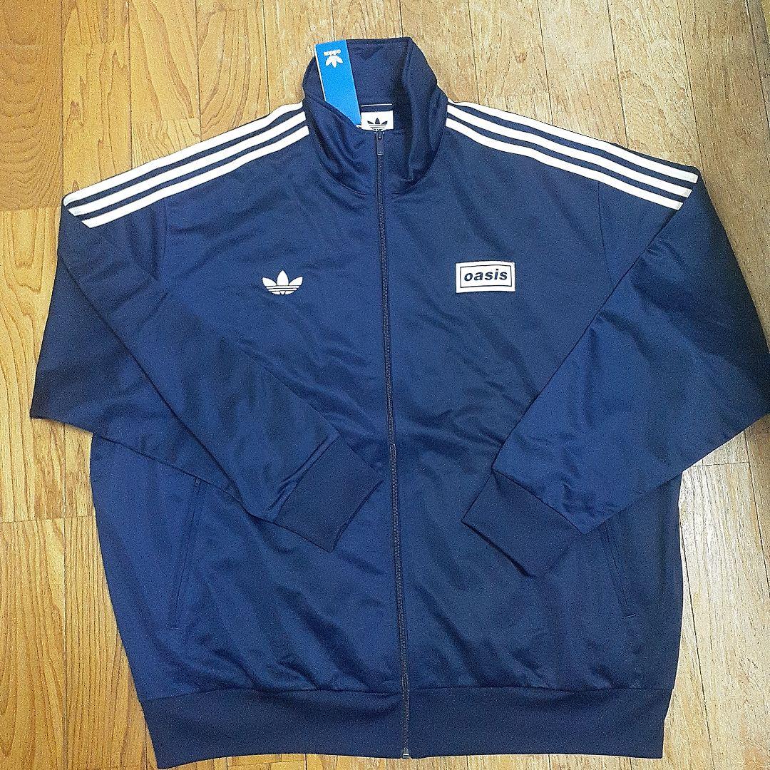 UK限定】マンチェスター会場 adidas oasis ジャージ ネイビー - メルカリ
