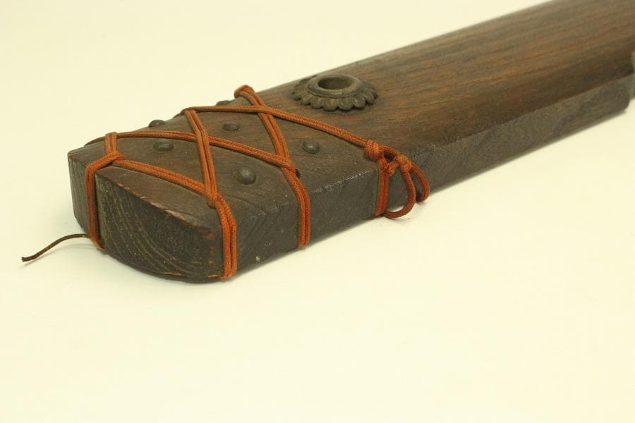 古美術 一弦 琴 時代物(A678)