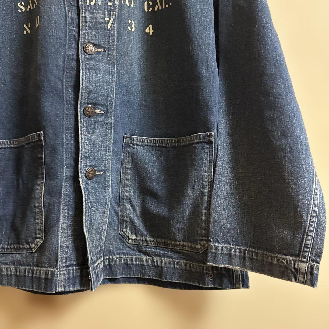 ジャケット・アウター BUZZ RICKSON'S U.S NAVY DUNGAREE JUMPER